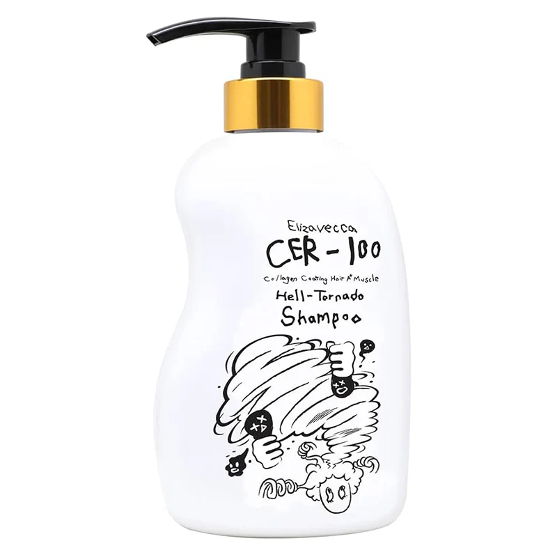 Elizavecca Cer 100 Collagen Coating Hair A Muscle Helltornado Shampoo